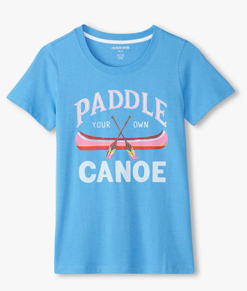 Little Blue House Paddle Your Own Canoe Women’s Pajama Tee